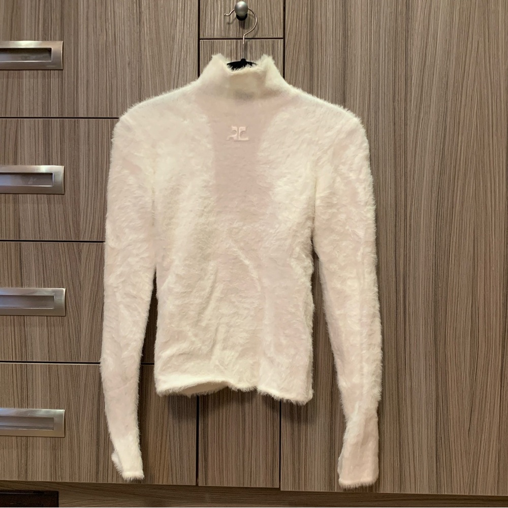 COURREGES Turtleneck Sweater XS